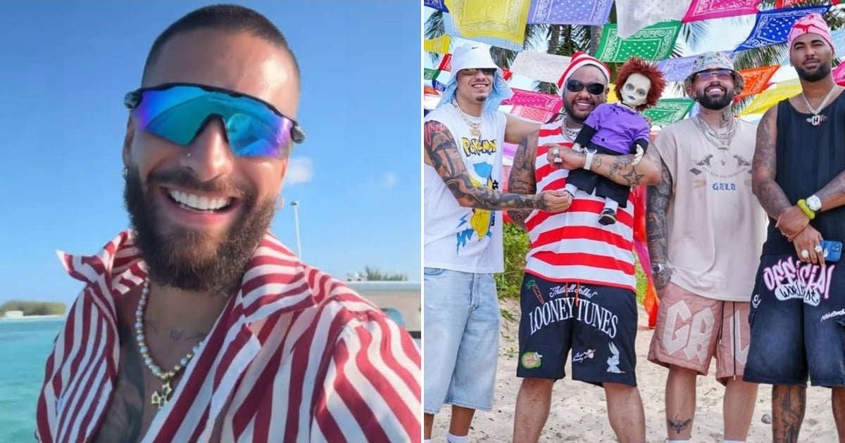 Maluma Enjoys Cuban Beats on Yacht Vacation: The Song by El Taiger That Played Onboard