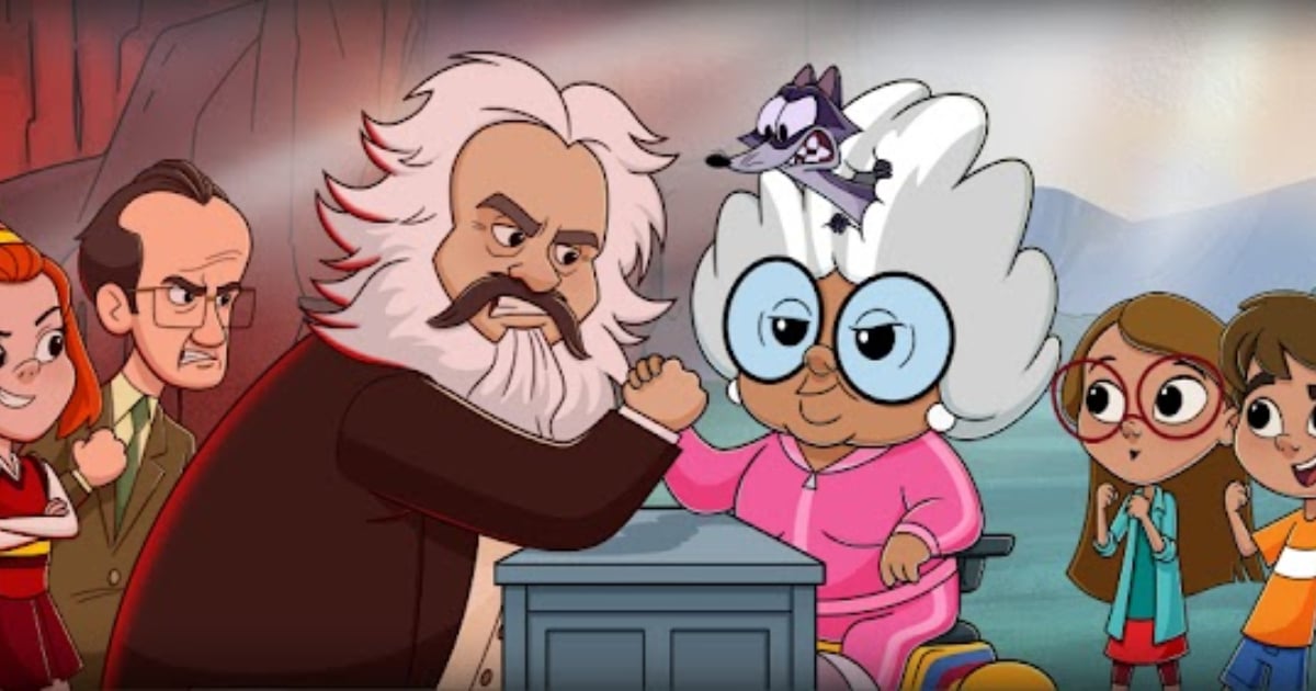 Abuela cubana protagoniza dibujos animados en canal anticomunista de Milei