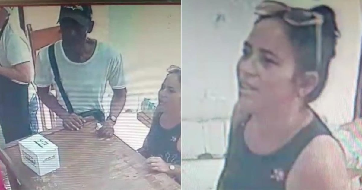 Couple Caught on Camera Stealing Phone in Havana Cafe