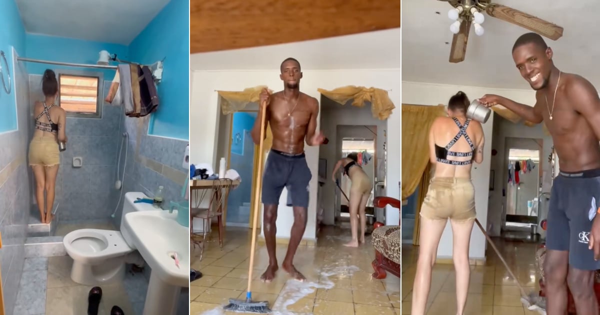 "Así hacemos una buena limpieza en casa los cubanos": el video que conquista las redes