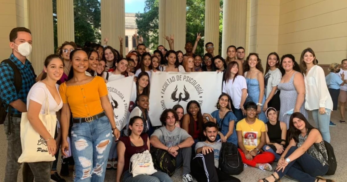 La FEU de Psicología en la Universidad de La Habana se une al rechazo contra el tarifazo de ETECSA