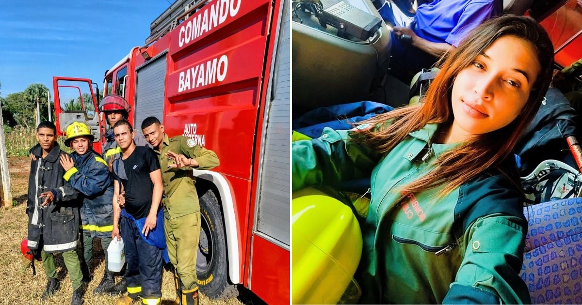 “El bombero lo es de corazón”: Marlen y su vocación de salvar vidas en Bayamo