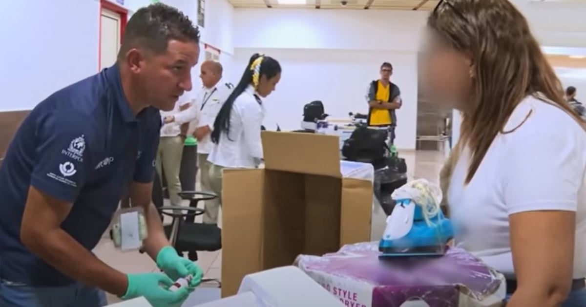 Cuban Woman Arrested at Havana Airport with Cocaine Hidden in Appliances