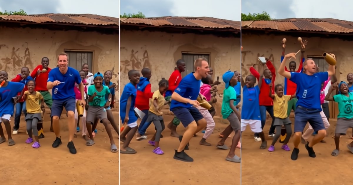 Ugandan Children Dance to Cuban Music with Maykel Blanco's Salsa Mayor