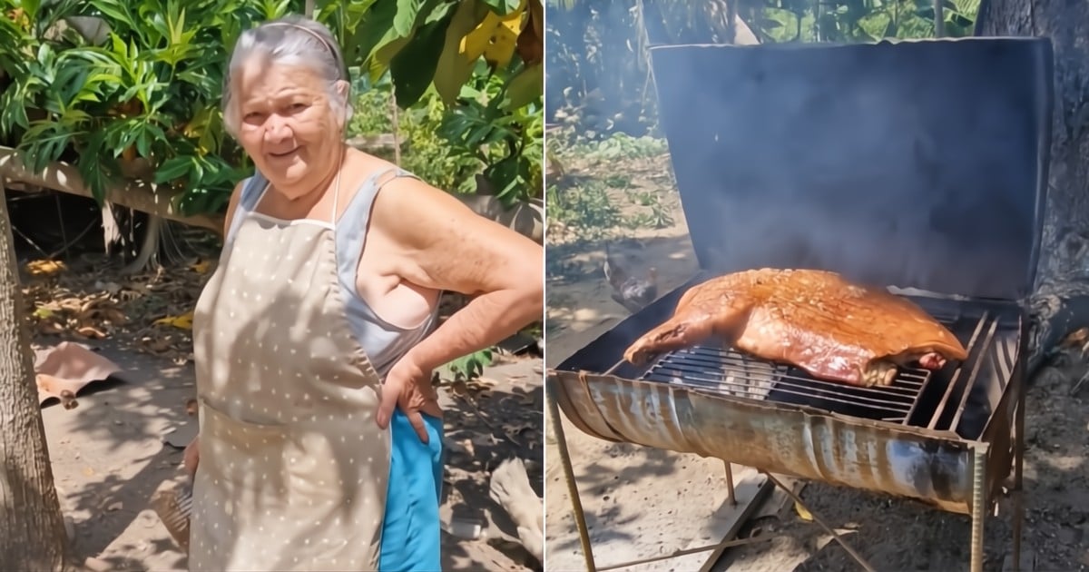 A Heartfelt Farewell: A Young Cuban Woman's Emotional Goodbye in the Countryside Before Leaving Cuba