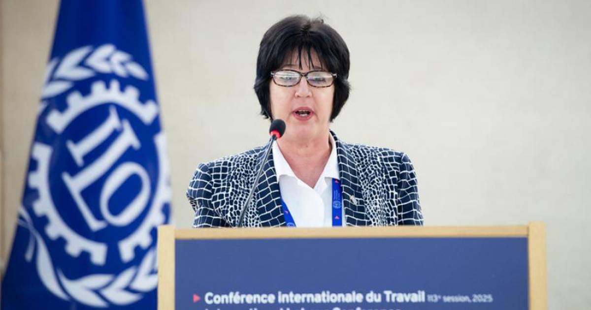 Ministra habla de "trabajo decente" en conferencia mundial mientras en Cuba los sueldos no dan ni para comer