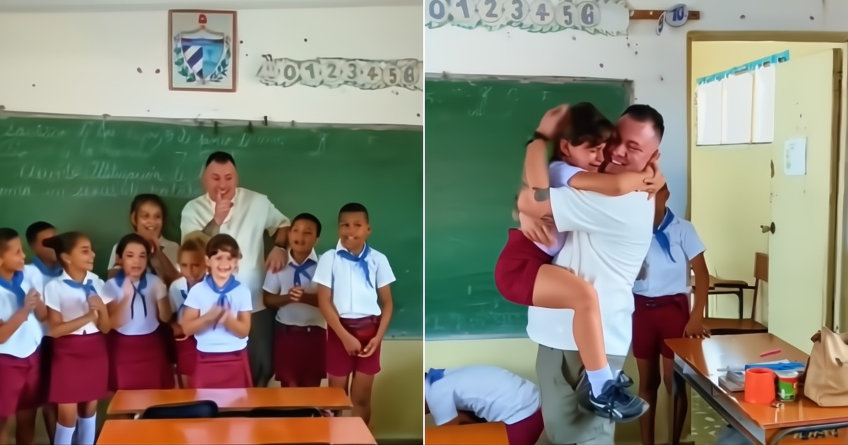 Father's Surprise Visit at School Birthday Party Leaves Cuban Girl in Tears