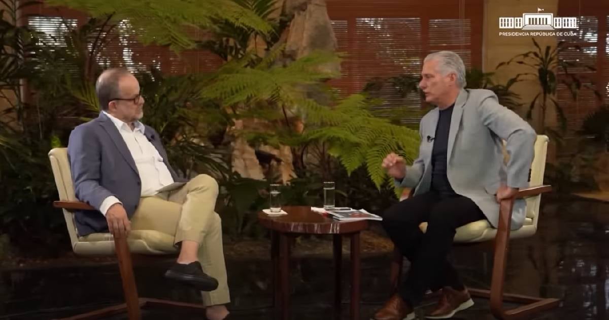 Díaz-Canel afirma que en Cuba hay democracia y culpa al "enemigo" de capitalizar el descontento social