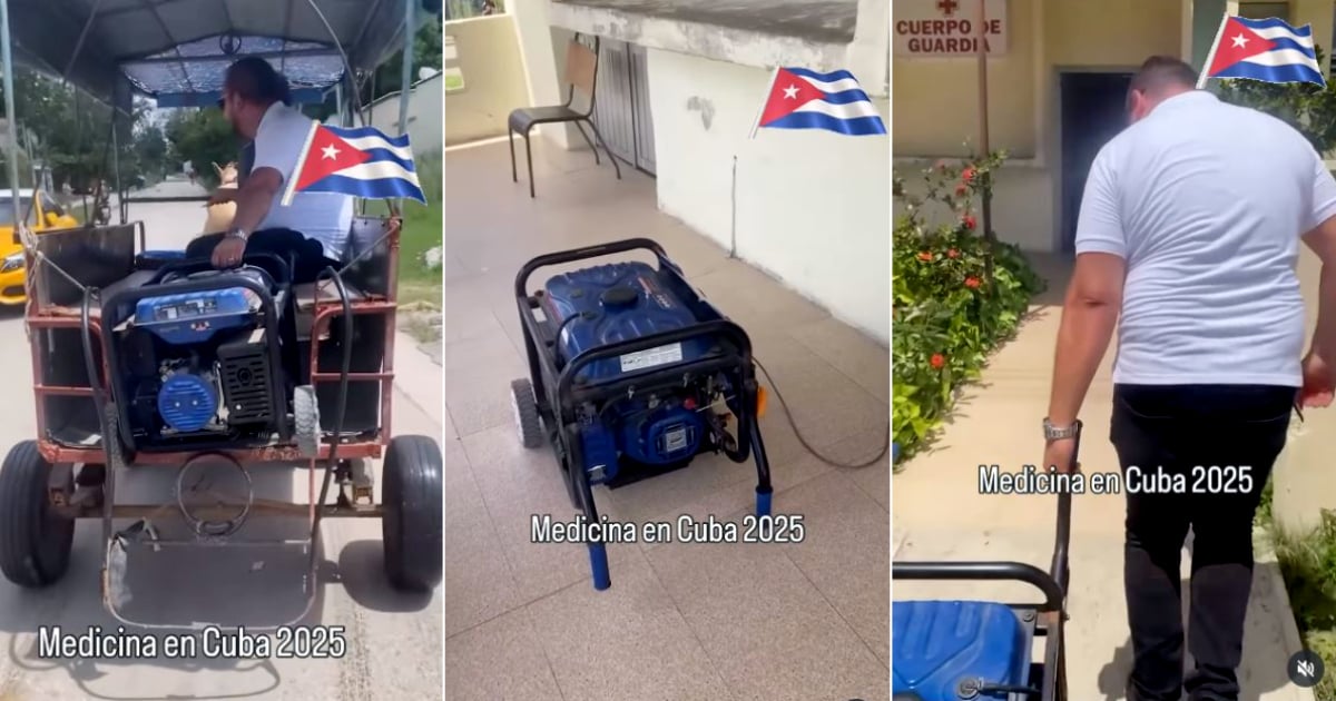 Neighbors Bring Generator to Havana Clinic for Emergency ECG Amid Power Outages
