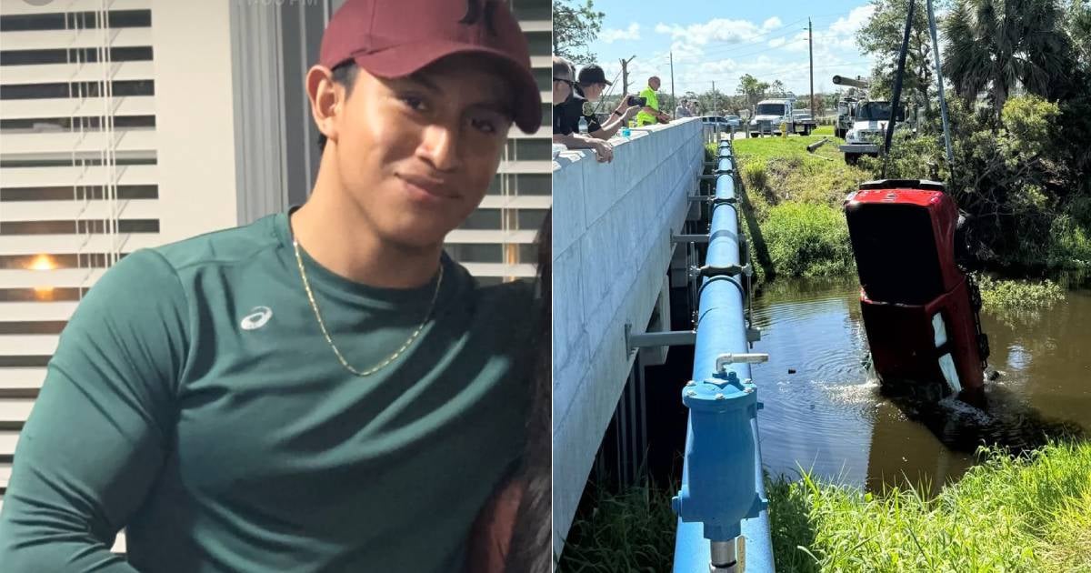 Caimanes impiden el rescate de un joven en Florida: Murió atrapado en su camioneta