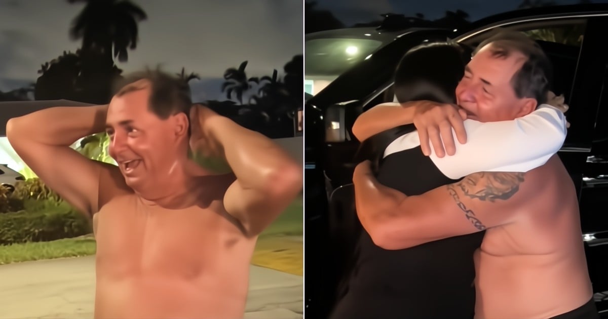 ¡No lo podía creer! Cubana cumple el sueño de su padre al regalarle una camioneta y su reacción emociona a todos