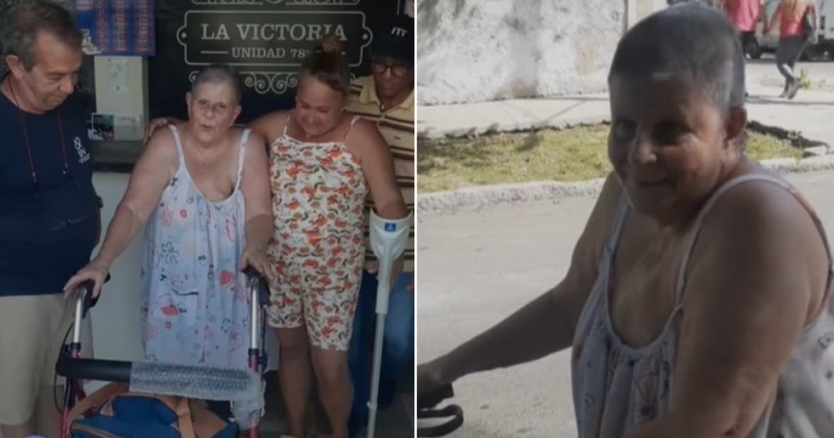 Cubano sorprende a la actriz Miriam Mier con un emotivo regalo 