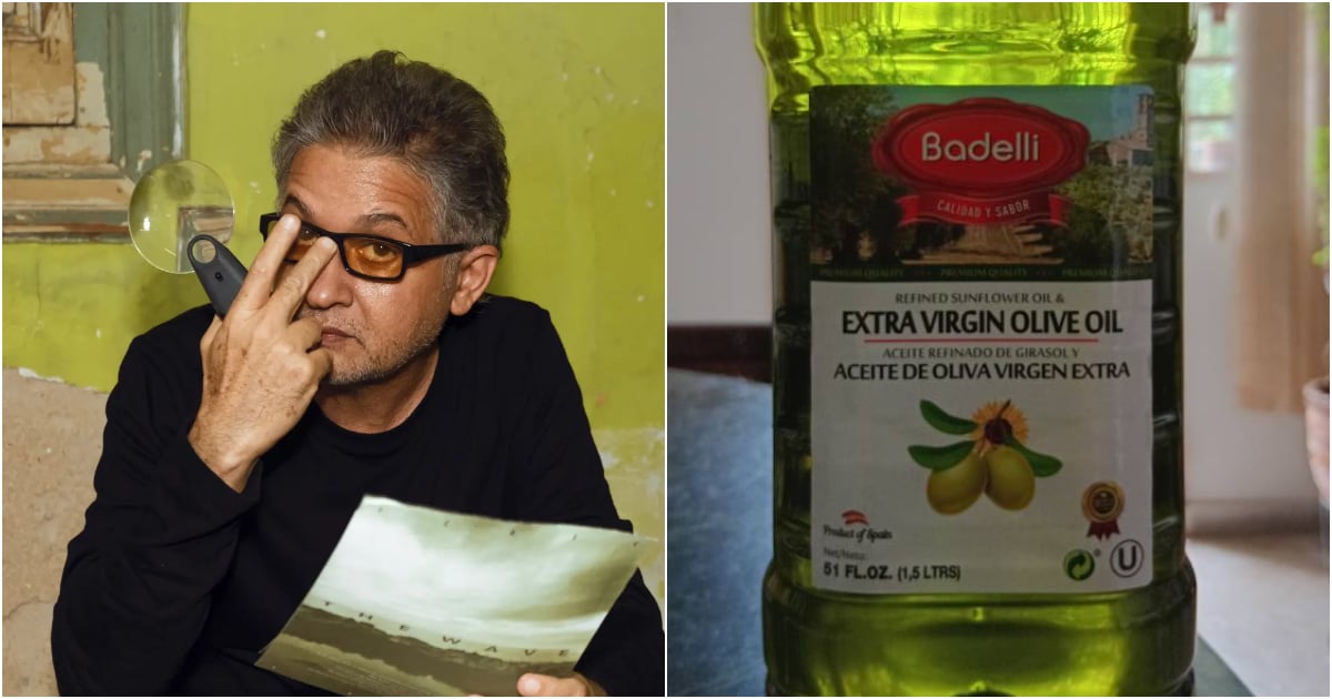 Ni extra, ni virgen, ni de oliva: cineasta cubano Kiki Álvarez denuncia estafa con botella de aceite