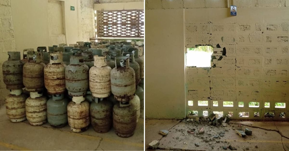 Fuel Theft Scheme Uncovered in Artemisa: Station Manager Fakes Robbery to Divert Gas Cylinders