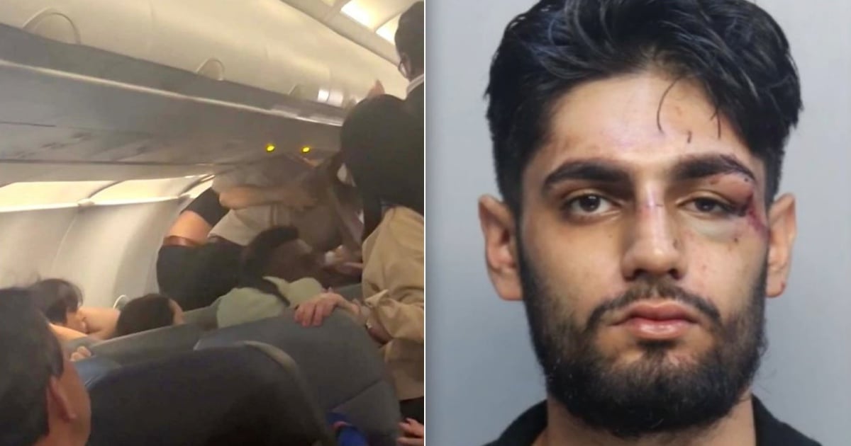 Man Arrested Following Violent Altercation on Plane at Miami Airport