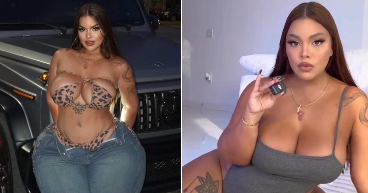 Curvy Model Gracie Bon Seeks Butler with $10,000 Monthly Salary: "Reaching Certain Places is Difficult for Me"