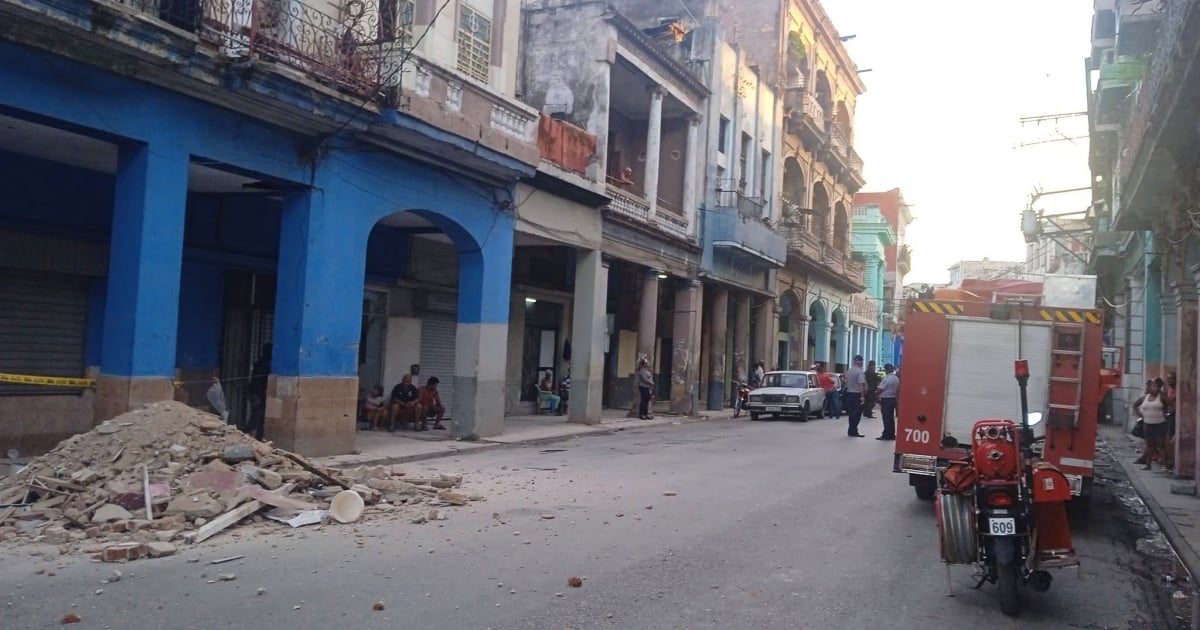 Mueren tres personas, incluida una niña, en un derrumbe en La Habana Vieja