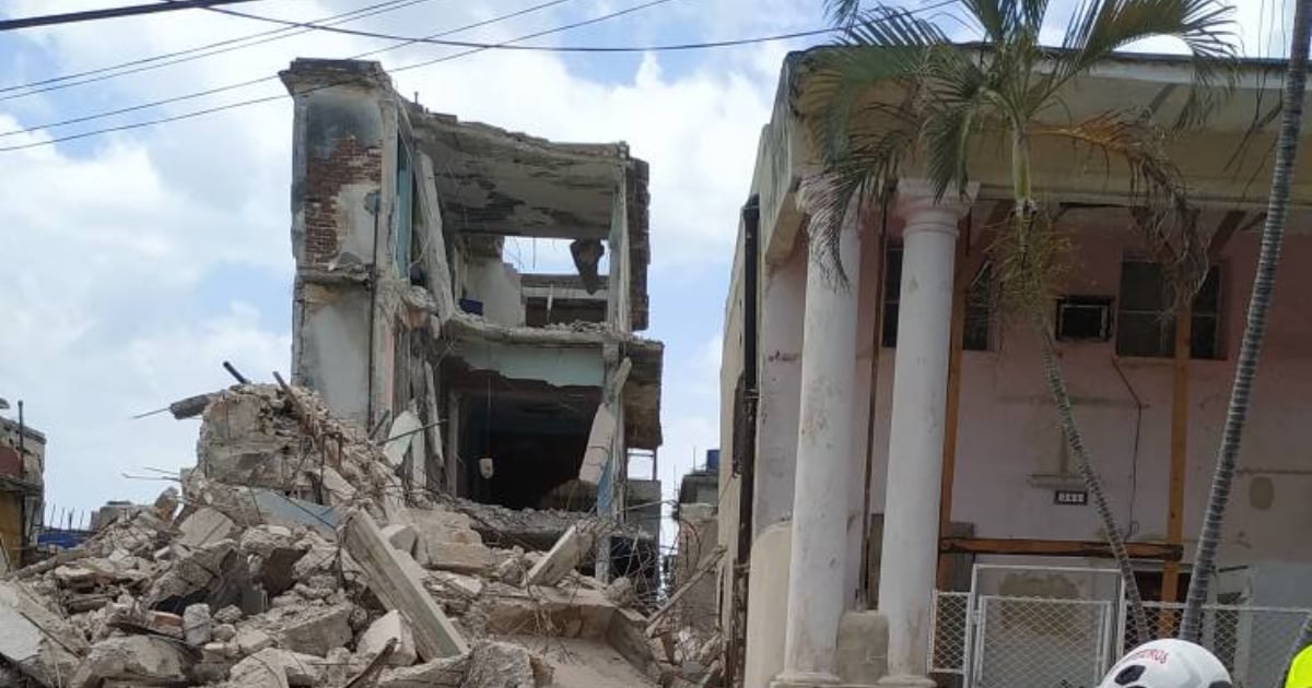 Body Discovered in Rubble of Collapsed Building in Havana's Santo Suárez Neighborhood