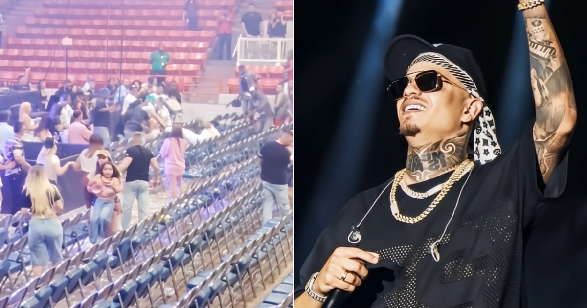 Los videos del incidente en el concierto de Bebeshito en Houston que se han viralizado en redes 