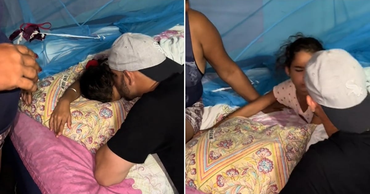 Father Returns to Cuba After 4 Years, Surprising His Sleeping Daughter