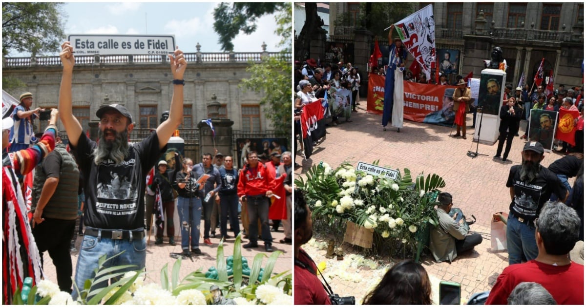Fidel's Legacy Sparks Protest in Mexico City: Statues' Removal Ignites Controversy