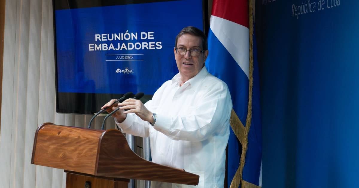 Bruno Rodríguez afirma que Trump carece de apoyo cubano para sus políticas contra el régimen