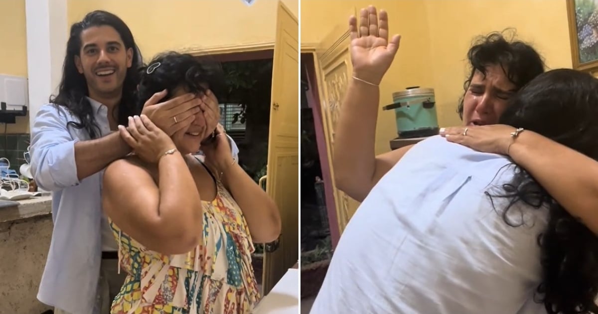 Surprise Return to Cuba Sparks Emotional Reunion: "His Mom Thanking God for So Many Blessings"