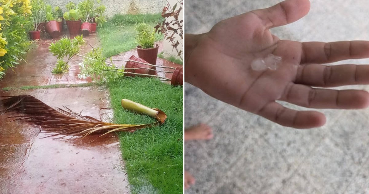 Severe Storm with Hail Strikes Matanzas