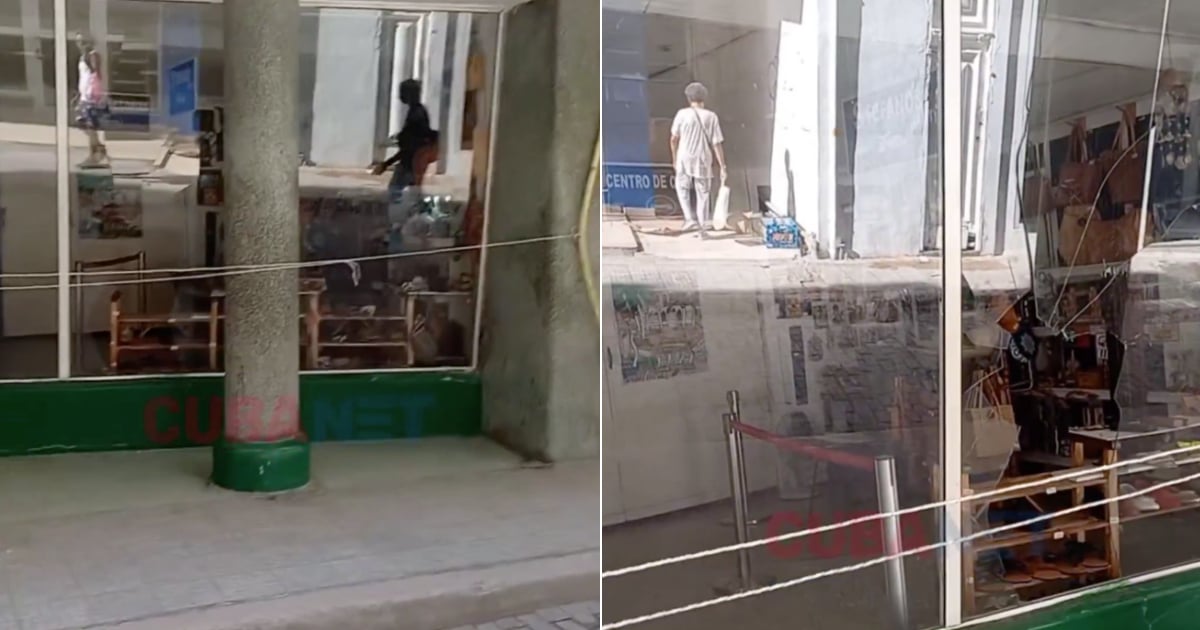 Vandalism Strikes Havana Watch Store: Window Smashed