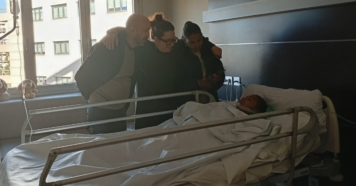 Hope for Brianna! The Cuban girl has undergone surgery in Spain, and everything is going well