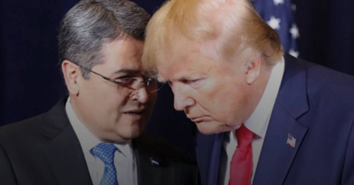 Trump announces that he will pardon former Honduran President Juan Orlando Hernández two days before the elections in Honduras