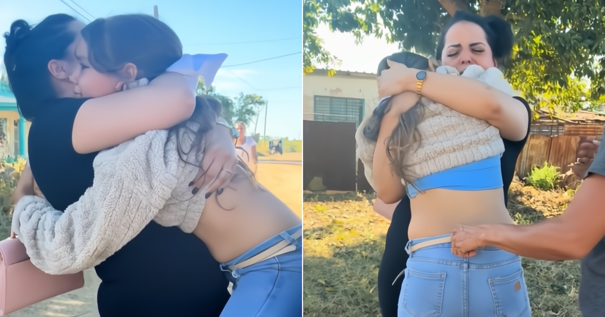 Mother and Daughter Reunite in Cuba: A Long-Awaited Emotional Embrace