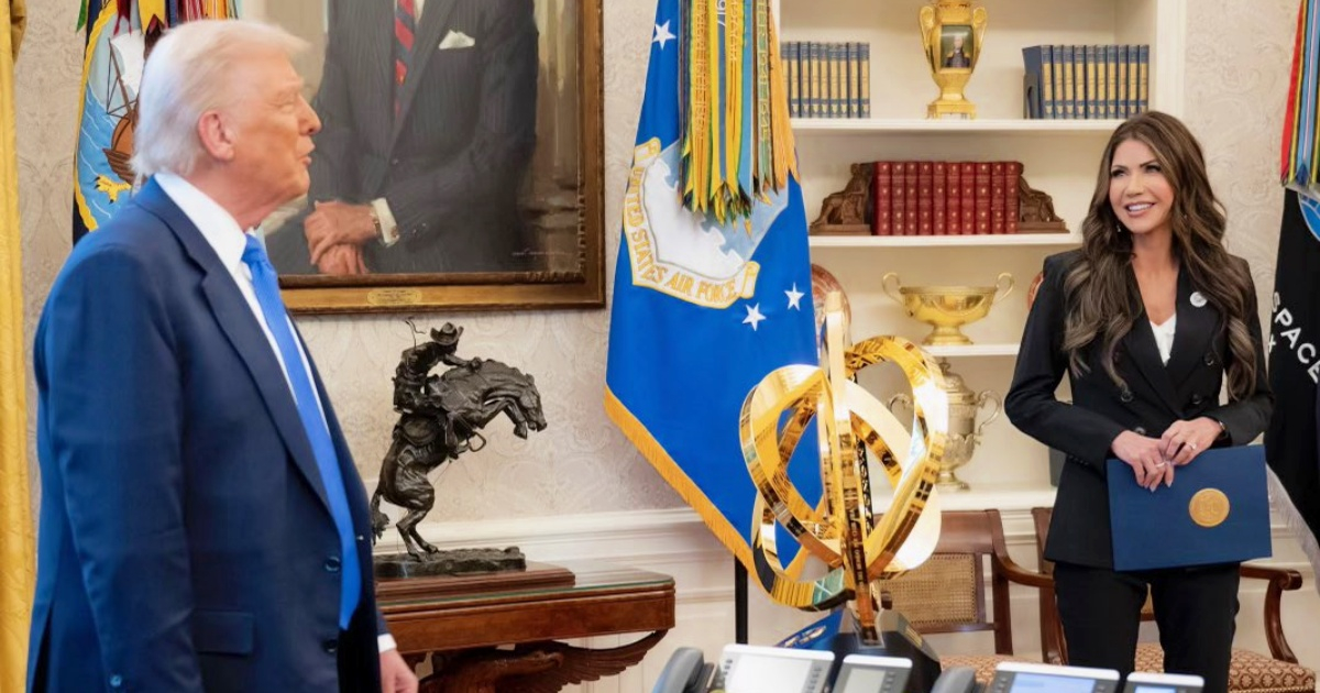 "We don't want them": Kristi Noem proposes a total ban on entry to the U.S. for people from certain countries