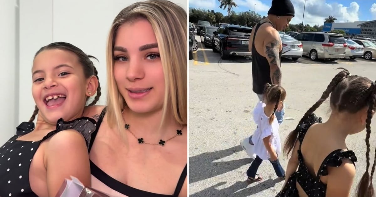 "Stepmothers like you are at risk of extinction": Claudia Artiles melts hearts with a video of the outing with Ultrack and her daughters