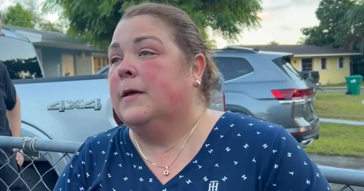 Cuban mother speaks out after losing her son during police operation in Miami: "They killed him."
