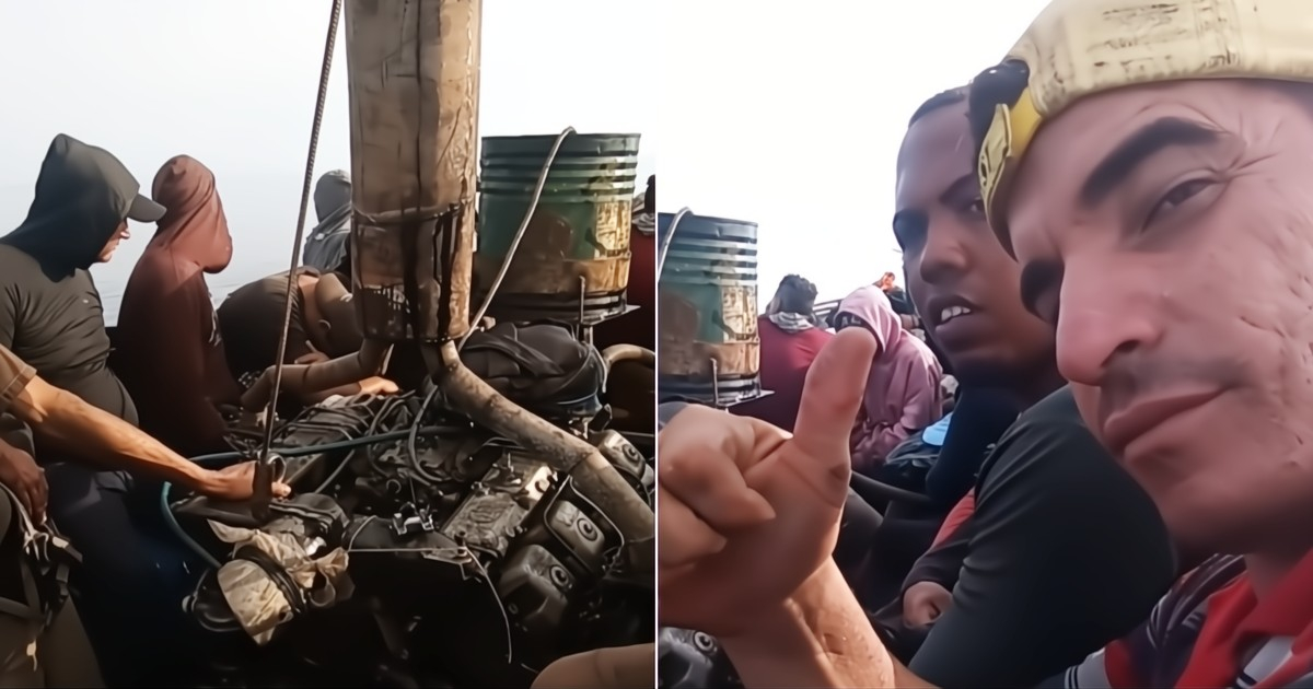 Cuban recalls his arrival by raft to the U.S. and moves thousands of compatriots: “Thank God we all made it.”