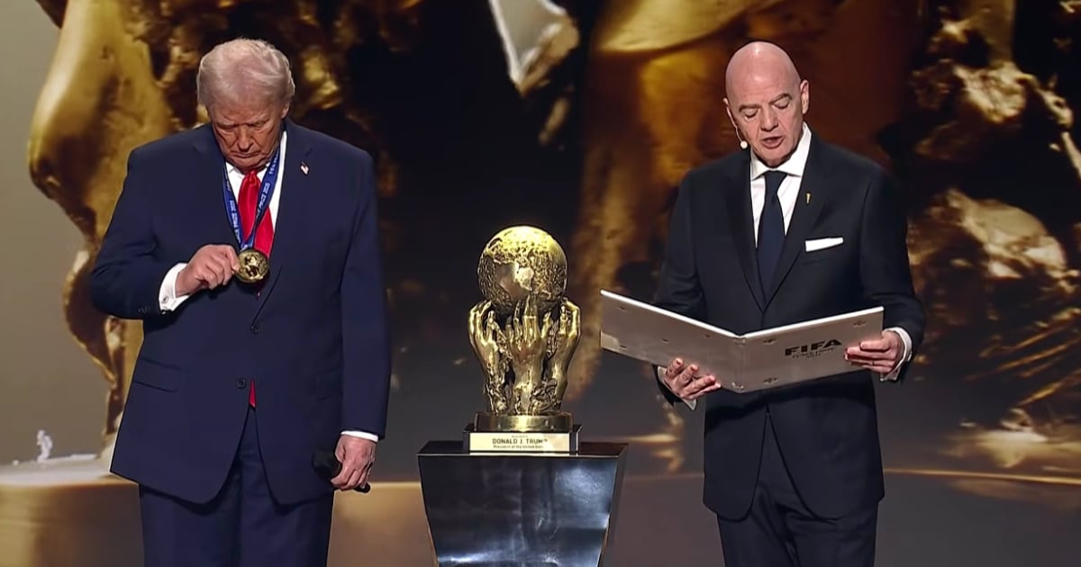 Trump Honored with FIFA's Inaugural Peace Award