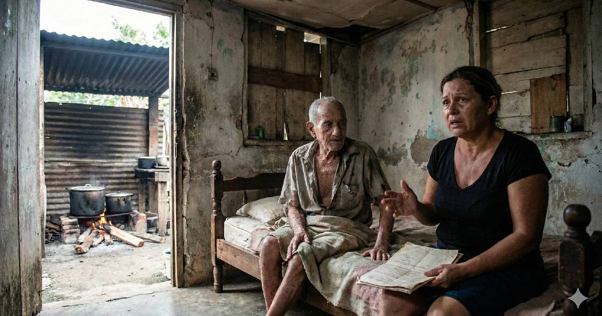 Elderly man with cancer left without treatment due to inability to purchase supplies and medication in Cuba