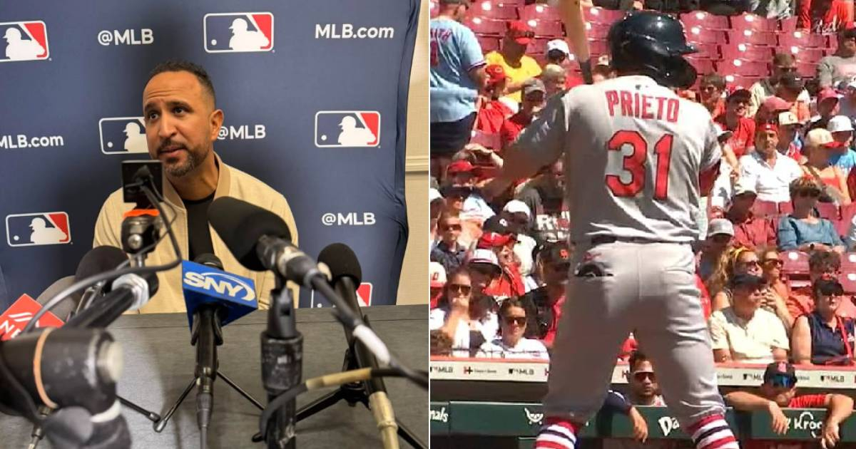 Cardinals manager views the future of Cuban César Prieto with optimism: "He has a good chance for 2026."
