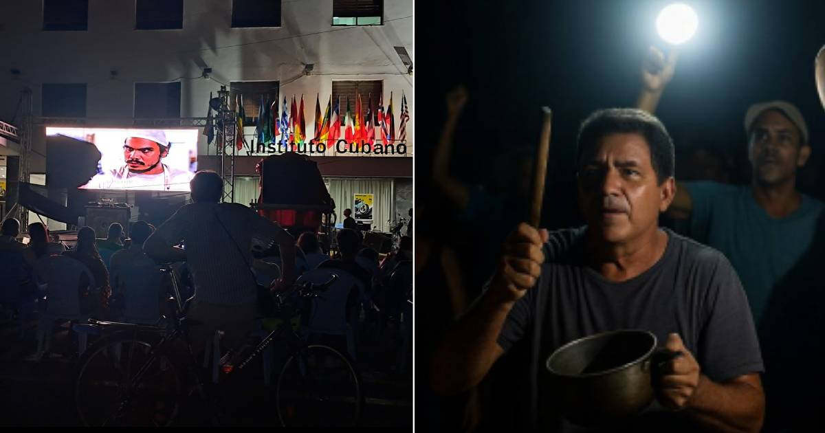 While Havana Faces Blackouts, Government Distracts with Giant Screens and Movies