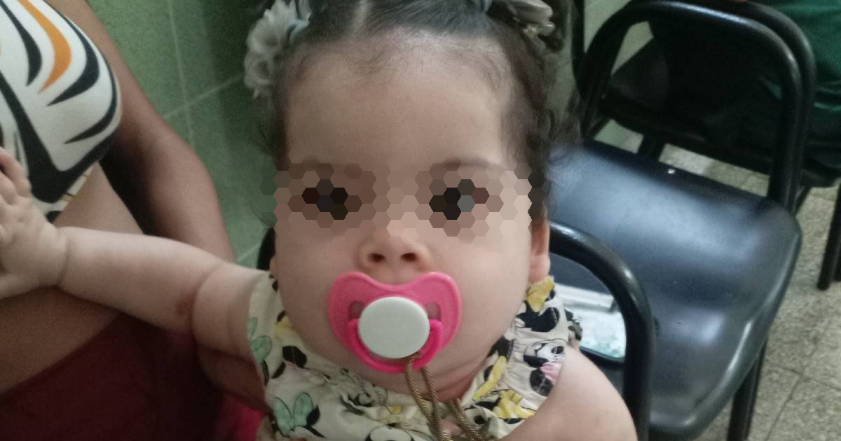 Cuban mother seeks help for her baby hospitalized for 10 months in Camagüey due to a rare metabolic disease