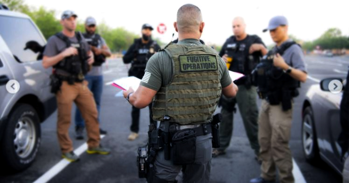 Agentes de ICE y otras agencias en Florida (imagen de referencia) © Instagram / @icegov