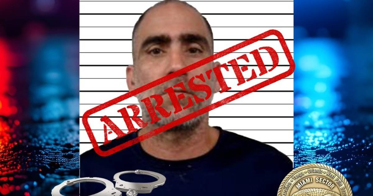 Cuban with Extensive Criminal Record Arrested in Florida Despite 2000 Deportation Order