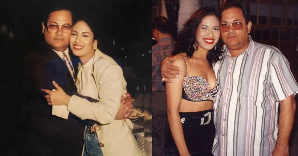 Abraham Quintanilla Remembered with Images of a "Long-Awaited Embrace" with Selena
