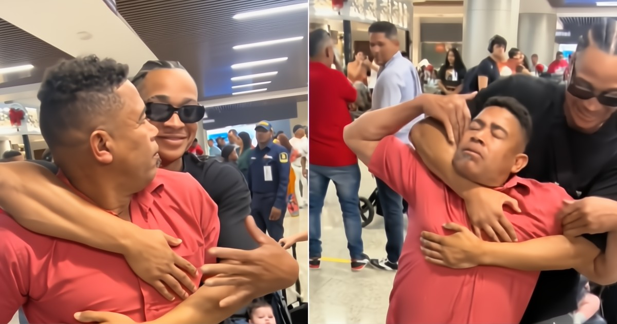 Father's Emotional Reunion After 12 Years Ends Dramatically as He Faints at Sight of Son