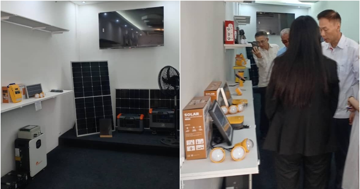 Chinese Renewable Energy Retail Store Opens in Havana