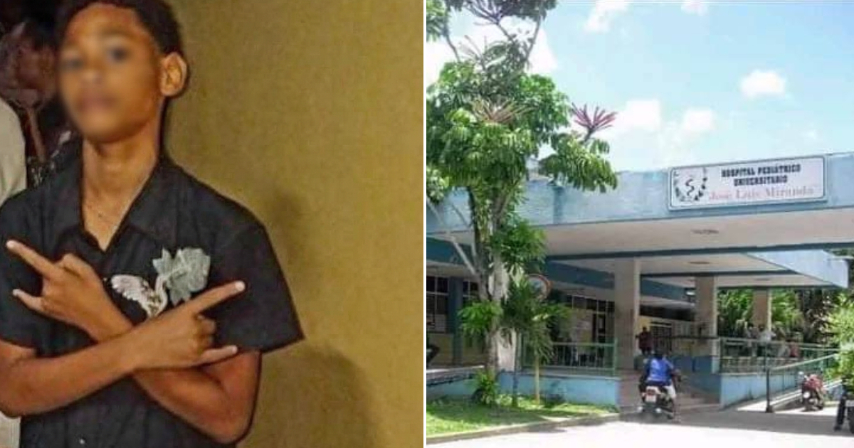 Teenager from Yaguajay dies after several days in the hospital due to severe internal injuries