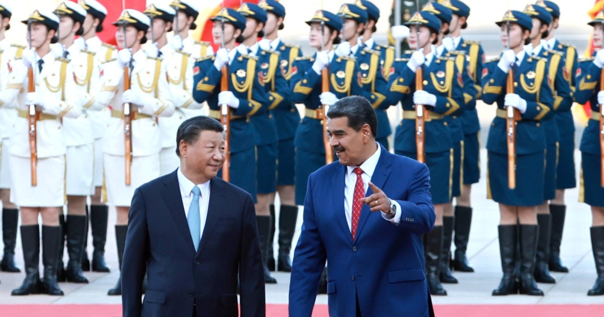 China reaffirms support for Venezuela and rejects "unilateral intimidation."