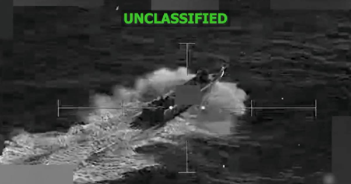 U.S. Military Sinks Another Vessel in the Pacific