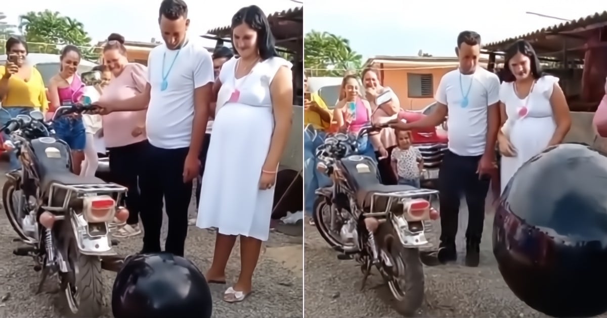 Unexpected Twist: Cuban Baby Gender Reveal with Motorcycle Goes Awry